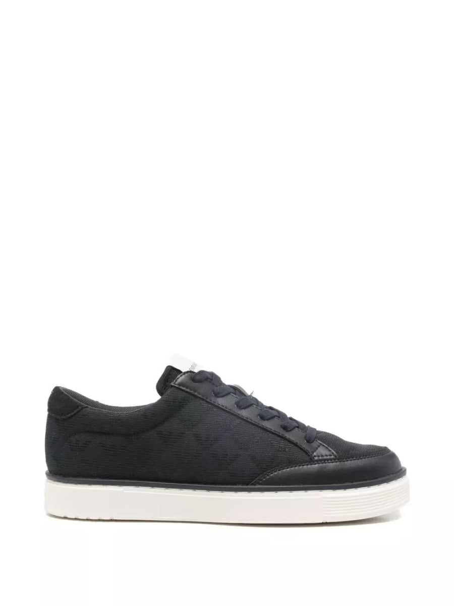 Emporio Armani Sneakers in Canvas