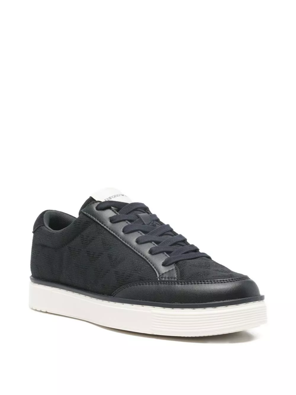 Emporio Armani Sneakers in Canvas, view 2