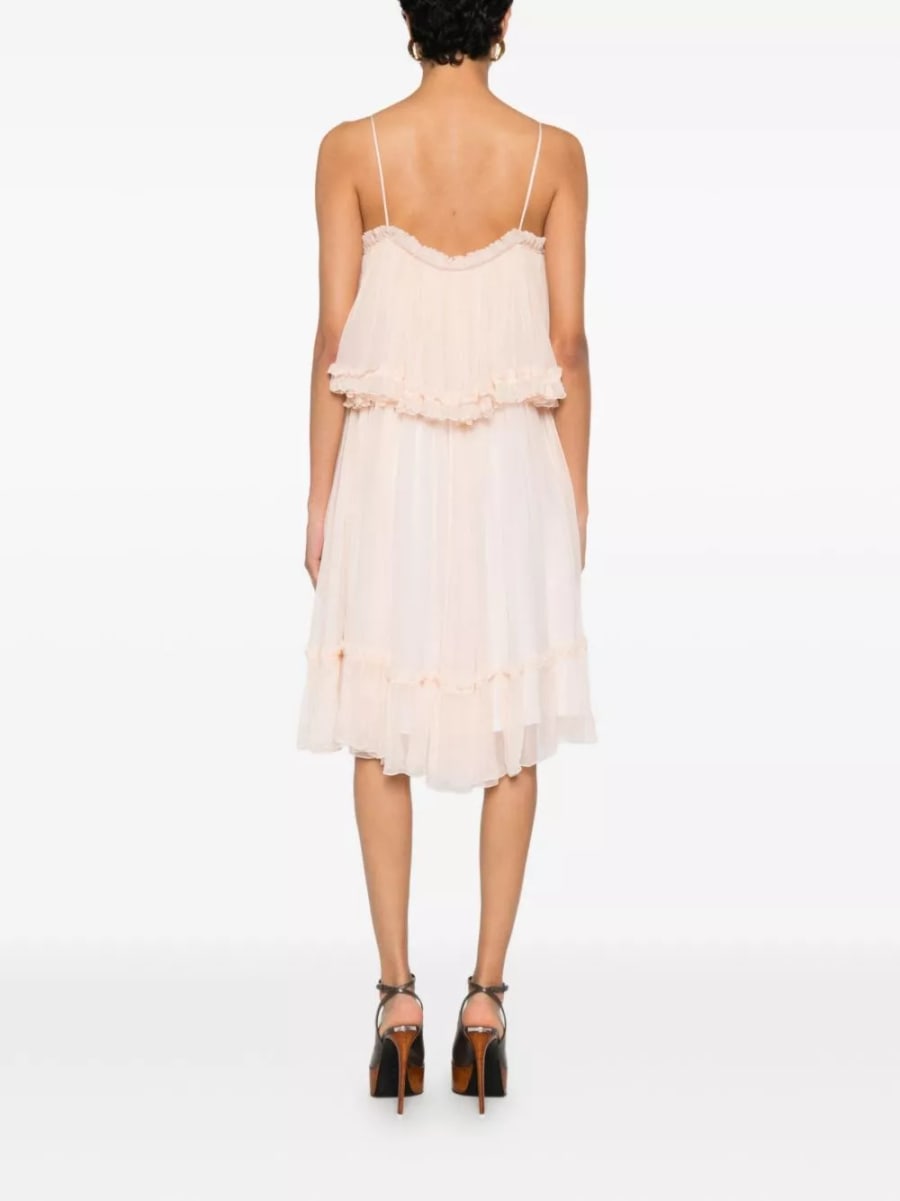 Chloé Abito mini in seta, view 5