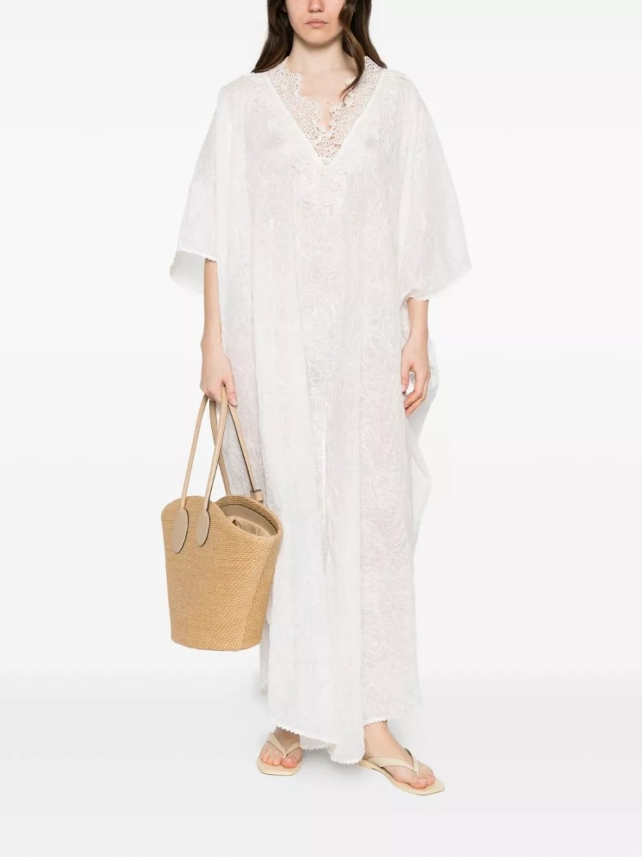 Ermanno scervino Long kaftan, view 5