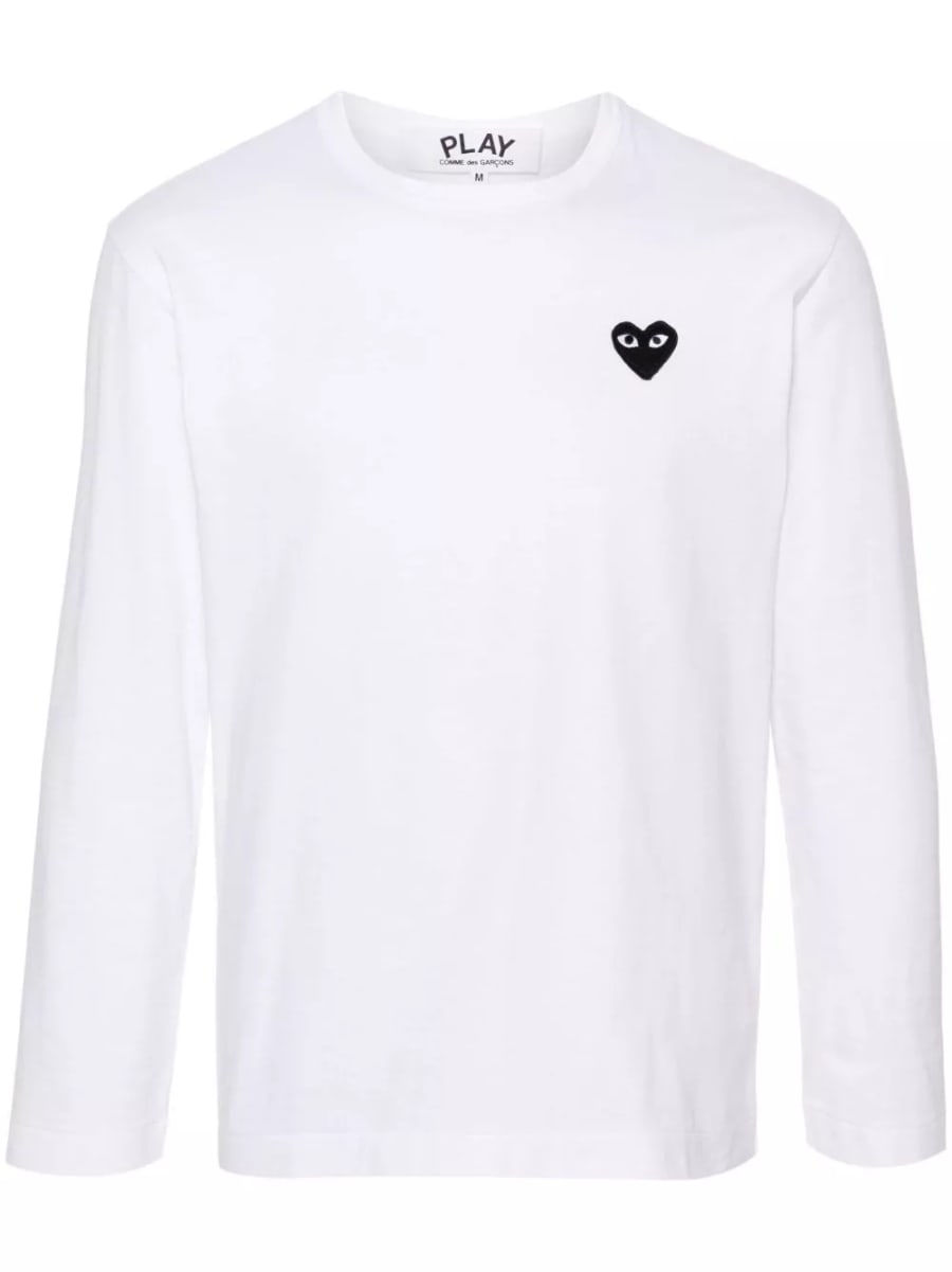 Comme des garçons play T-shirt in cotone