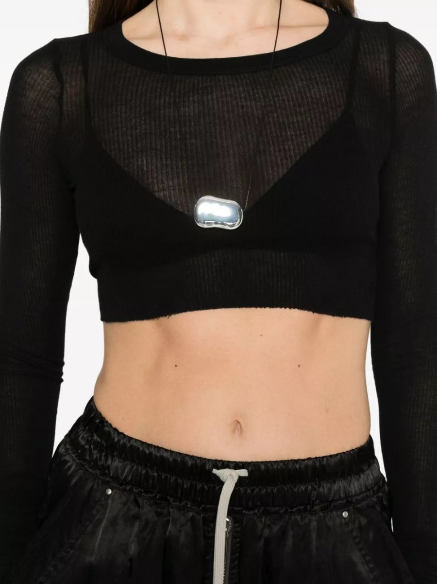 Rick Owens Cropped top, view 5