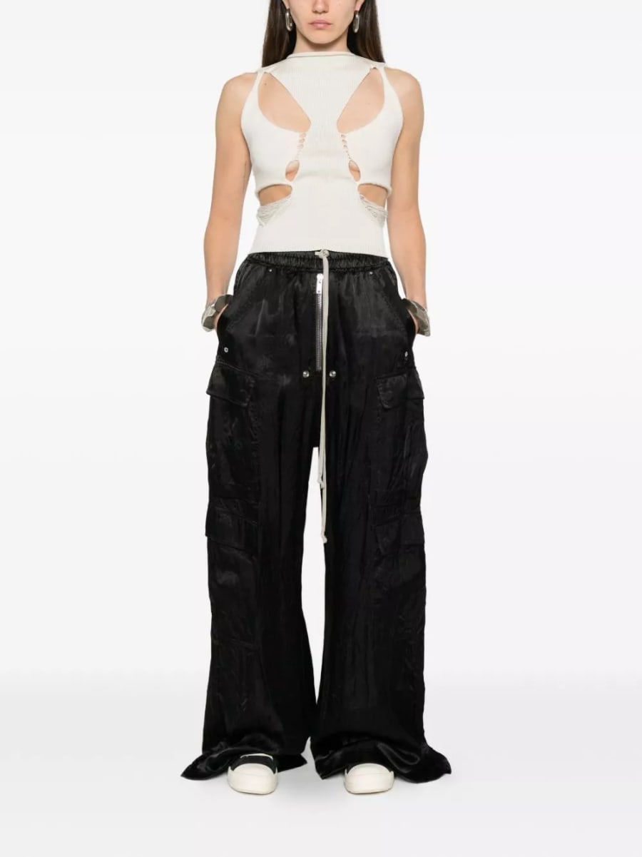 Rick Owens Pantaloni Cargo, view 3