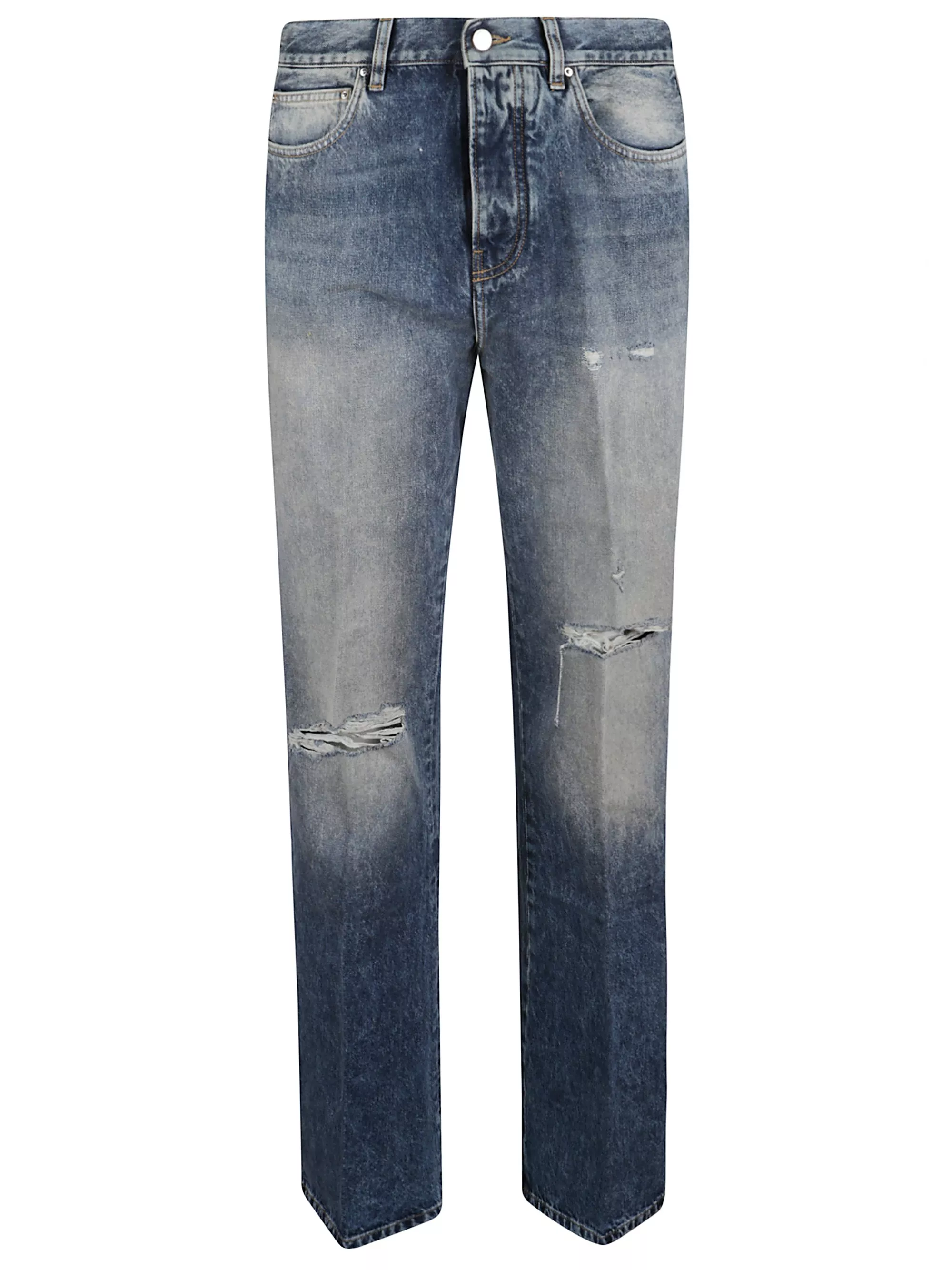 Amiri Jeans Slashed Boot Cut