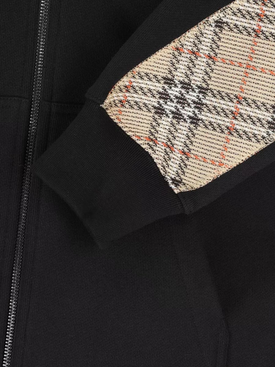 Burberry Rory Chk Pch Zip Hoodie, view 6