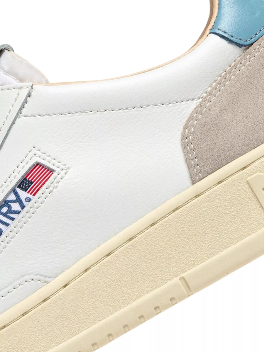 Autry Sneakers in pelle Medialist Low, view 4