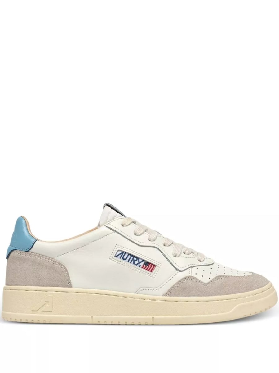 Autry Sneakers in pelle Medialist Low, view 5