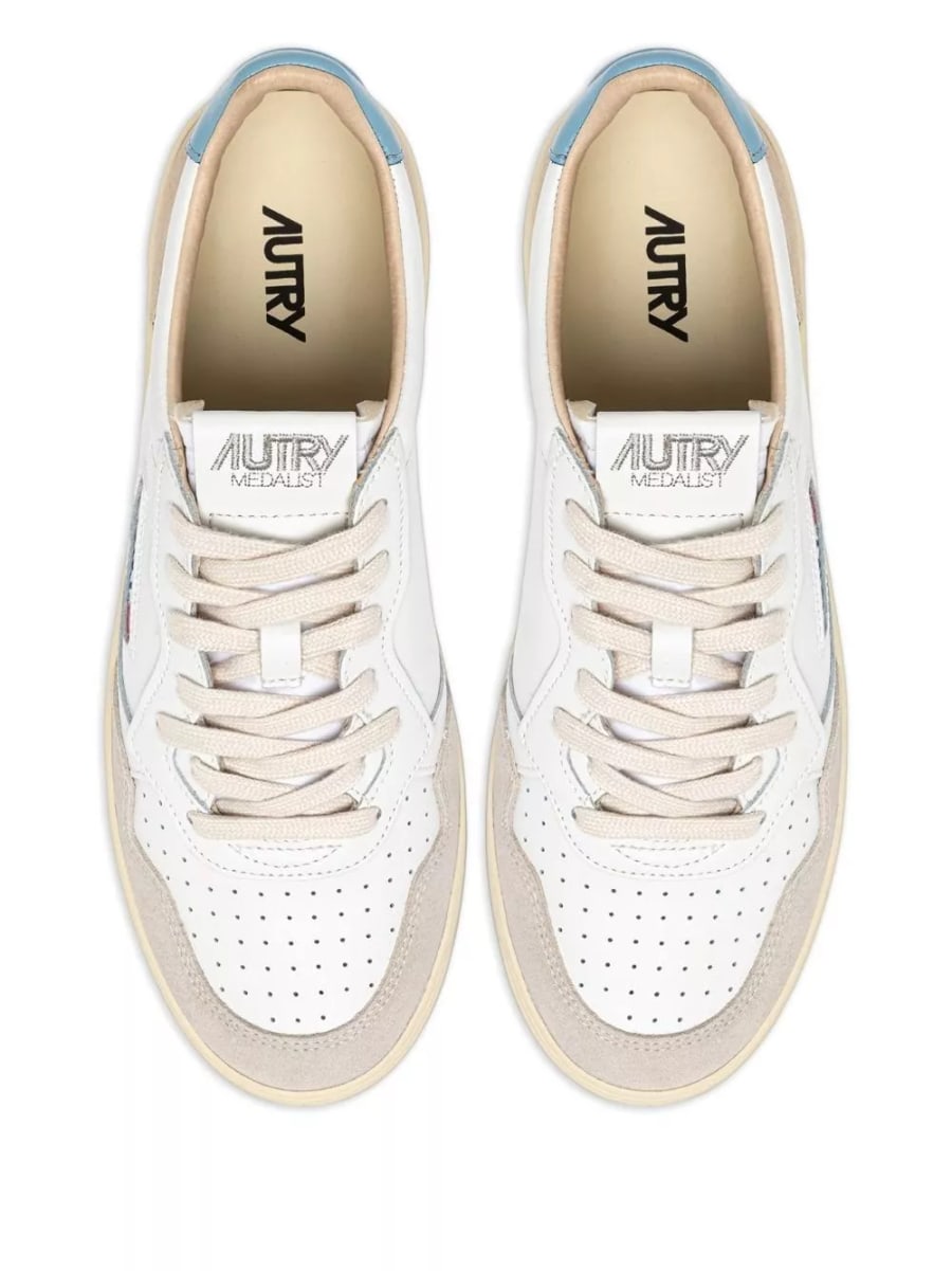 Autry Sneakers in pelle Medialist Low, view 8