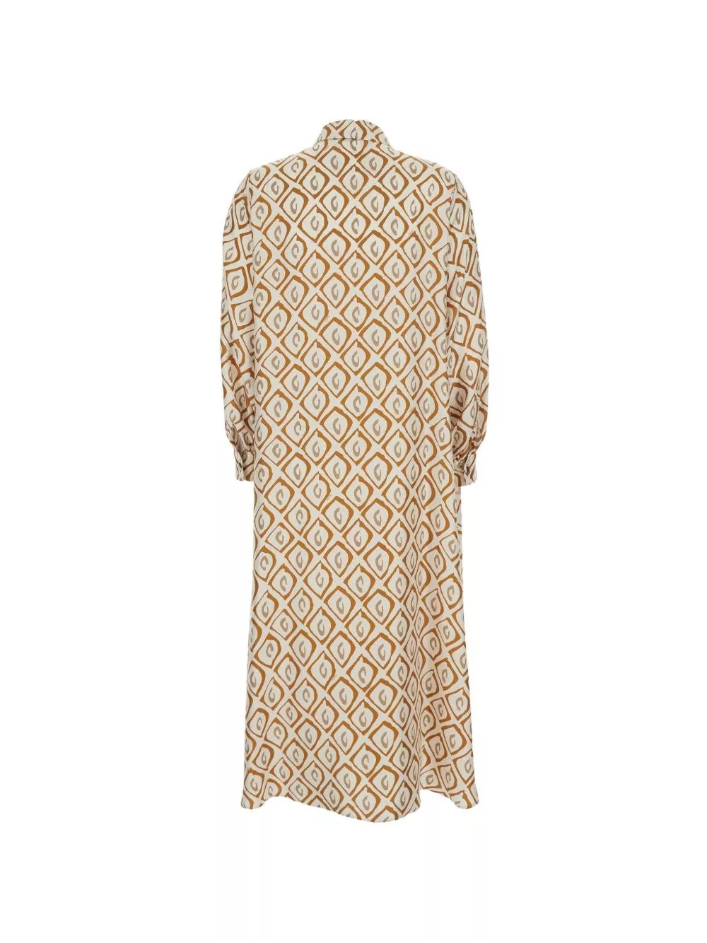 Max Mara Abito maxi in seta stampata, view 2