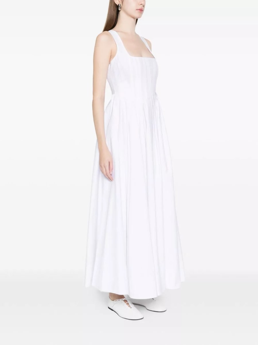 Sportmax Abito lungo in cotone, view 5