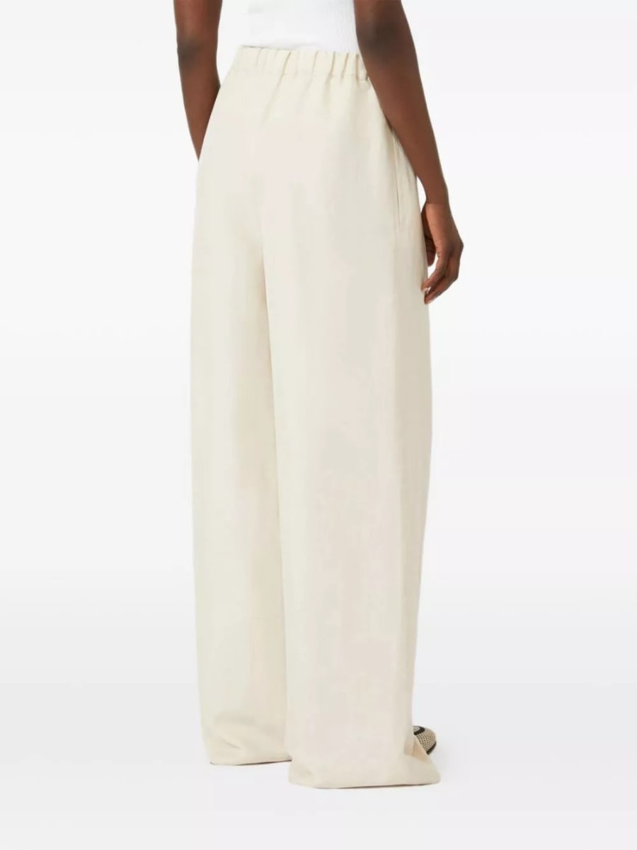 Max Mara Pantaloni in misto lino e seta, view 2