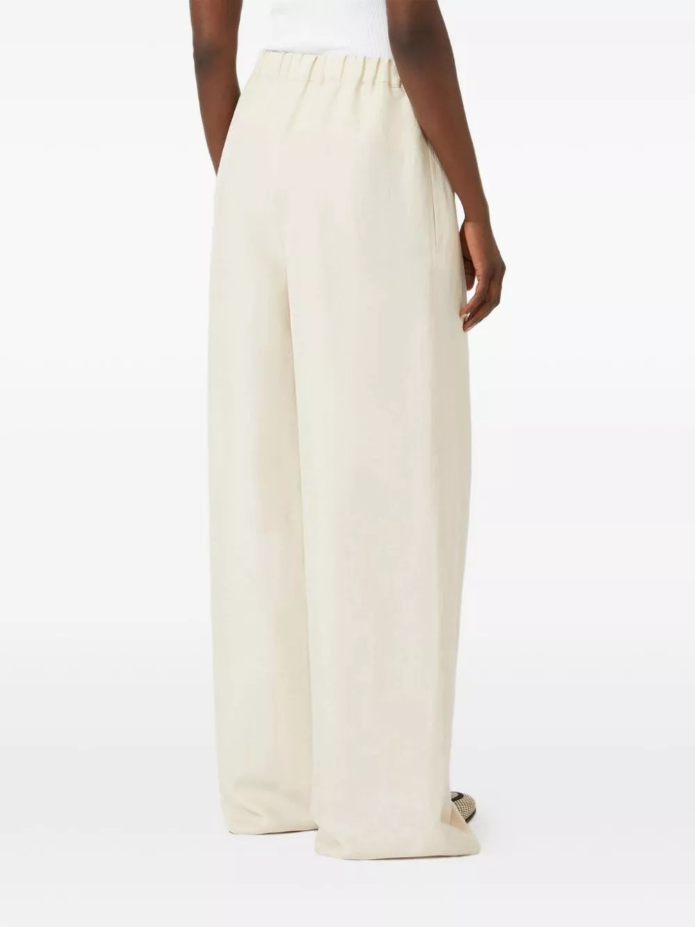 Max Mara Pantaloni in misto lino e seta, view 2