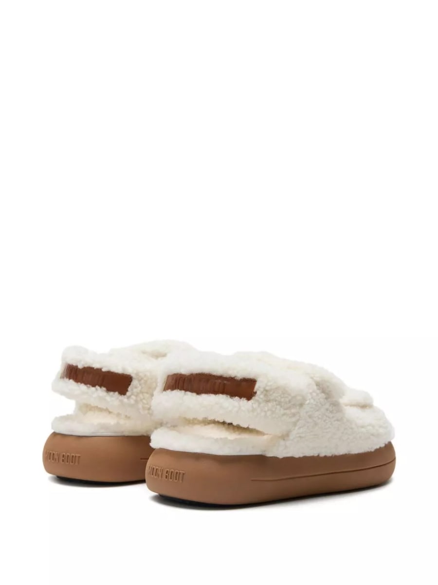 Moon boot Sandali in shearling, view 2