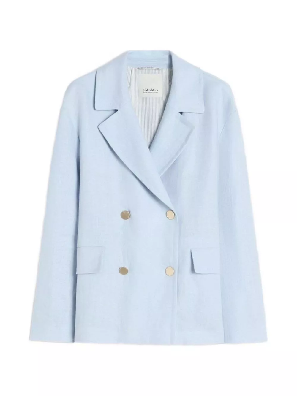 'S Max Mara Giacca in lino doppiopetto