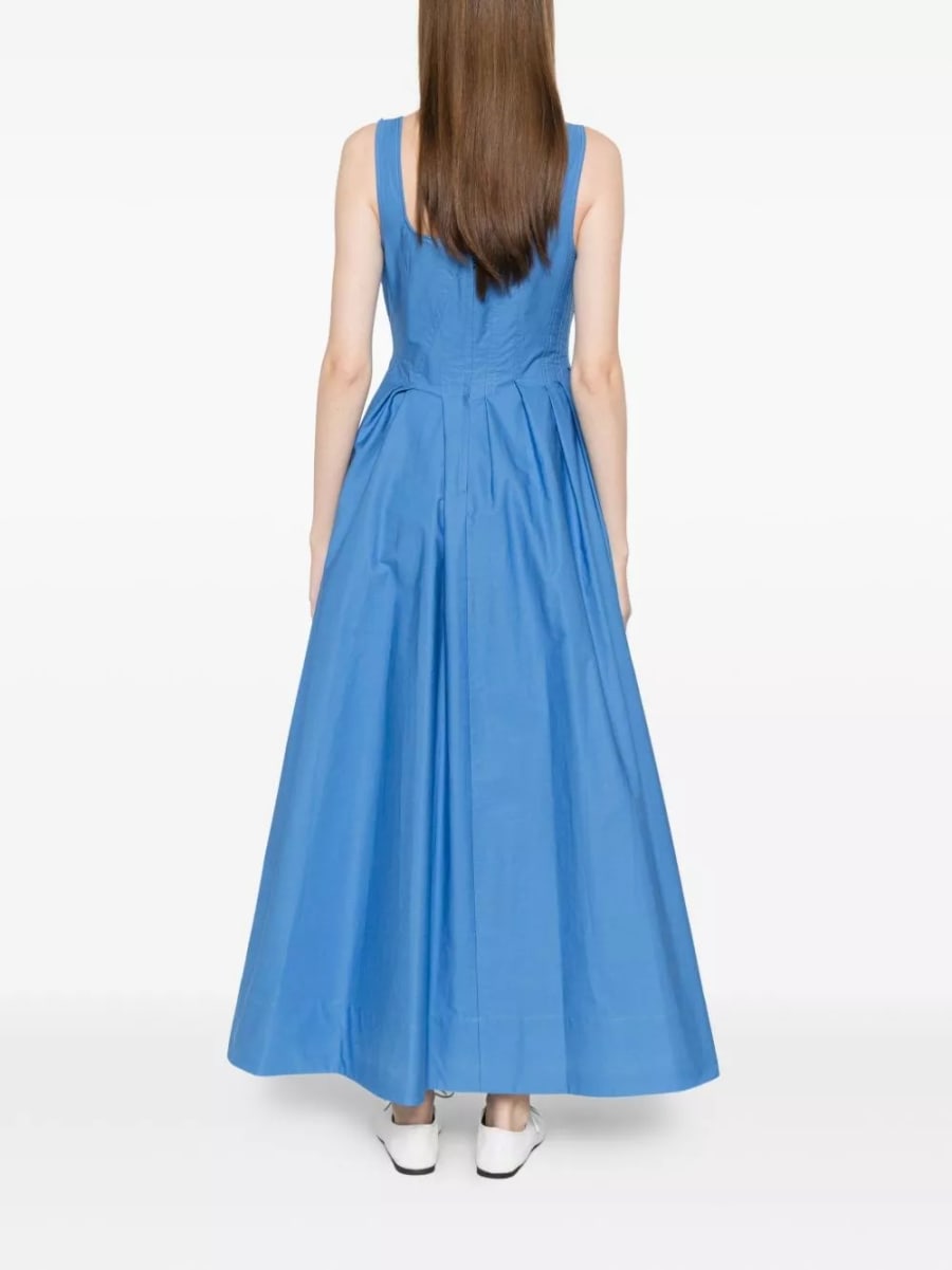 Sportmax Abito lungo in cotone, view 5