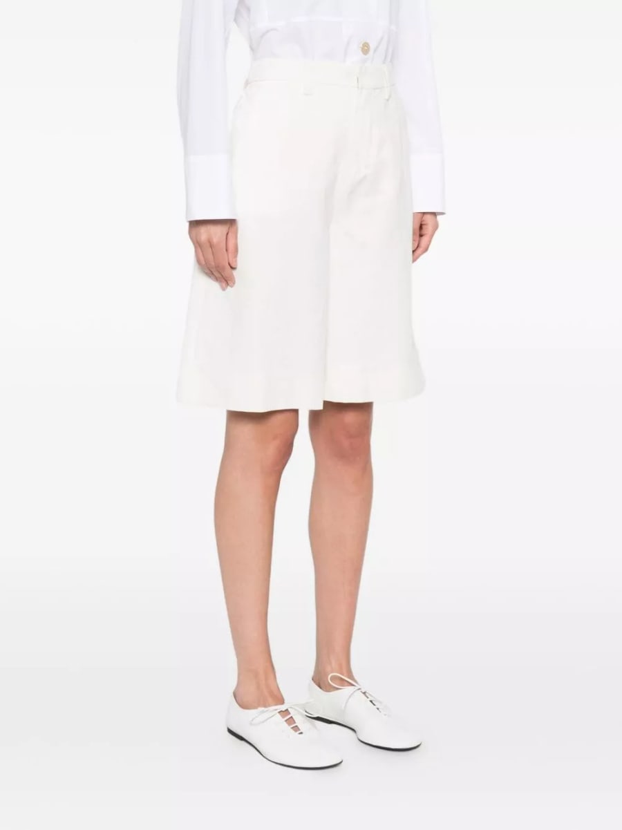 'S Max Mara Shorts in misto cotone e lino, view 4