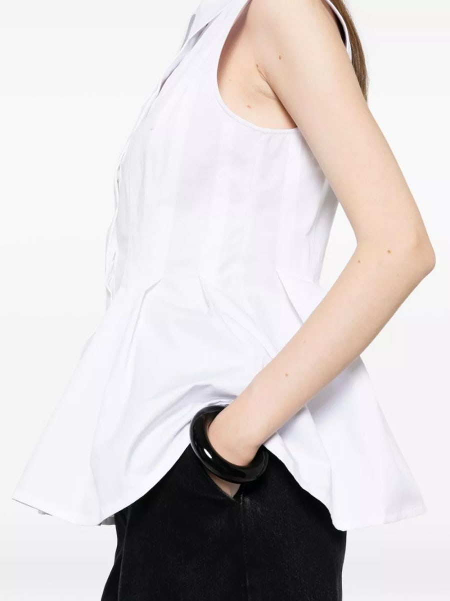 Sportmax Camicia in Cotone, view 4