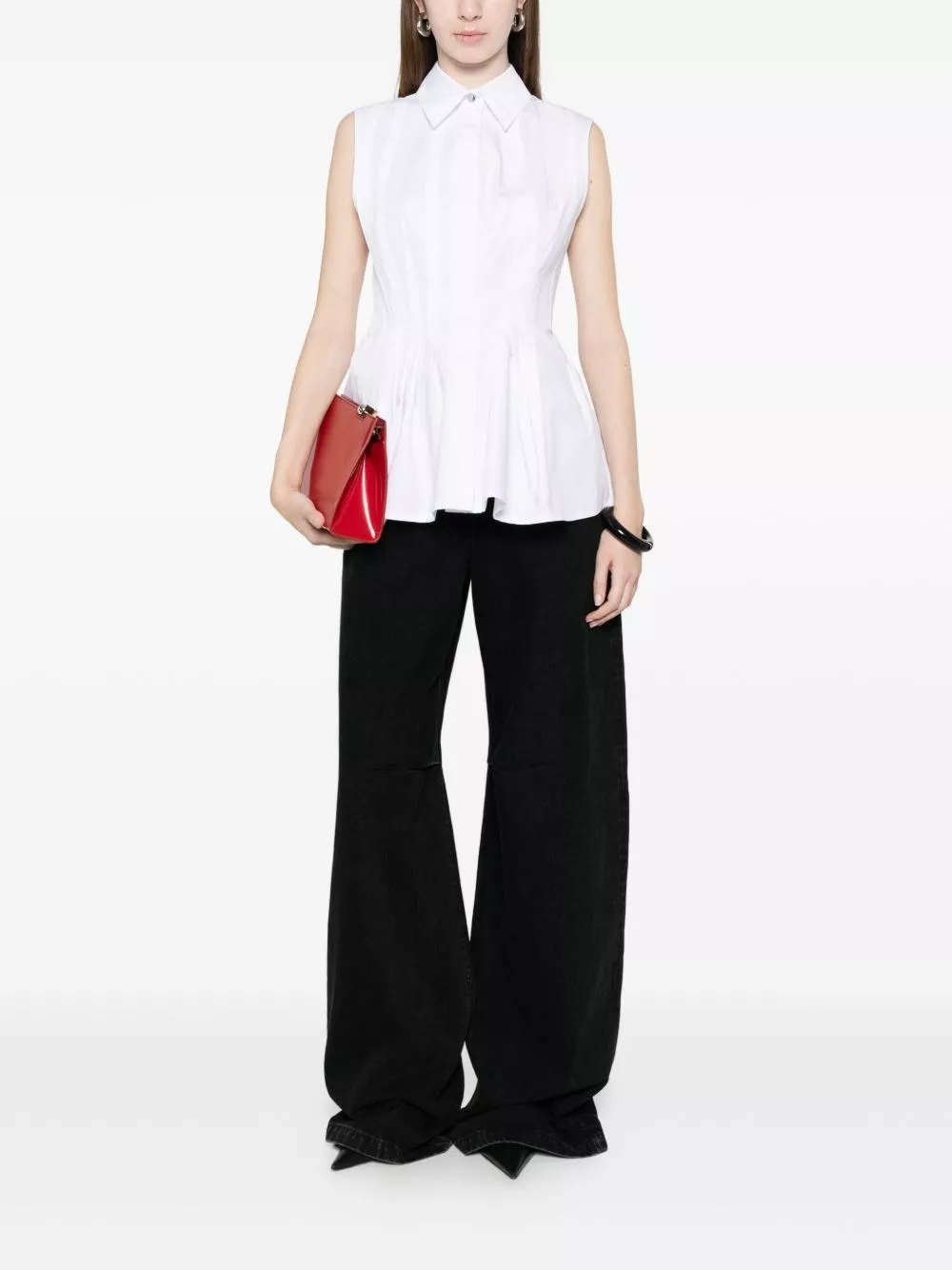 Sportmax Camicia in Cotone, view 2