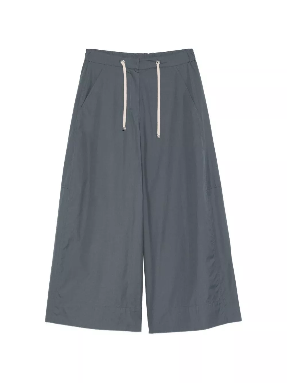 'S Max Mara Pantaloni in cotone a gamba larga