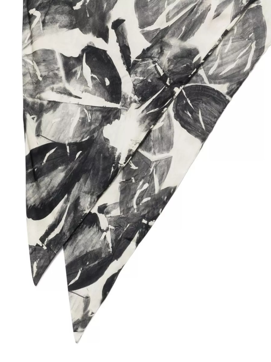 Alysi Foulard in seta stampata, view 2