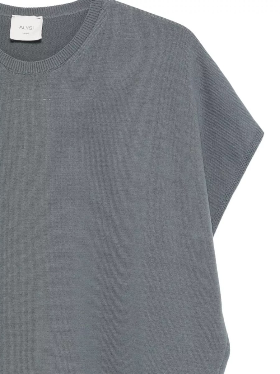 Alysi T-shirt in cotone, view 2