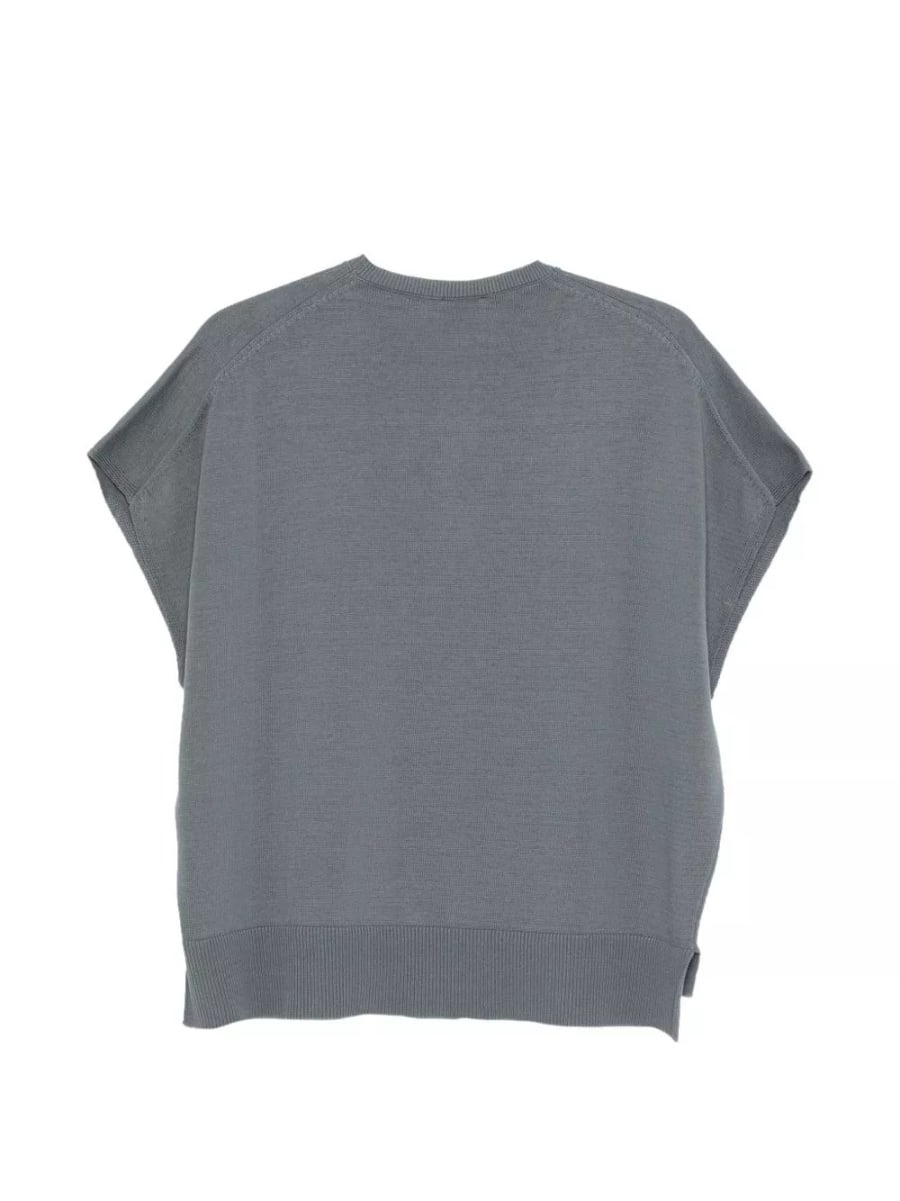 Alysi T-shirt in cotone, view 3