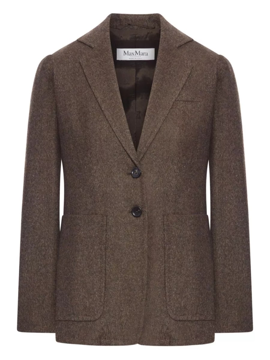Max Mara Giacca in lana a un petto
