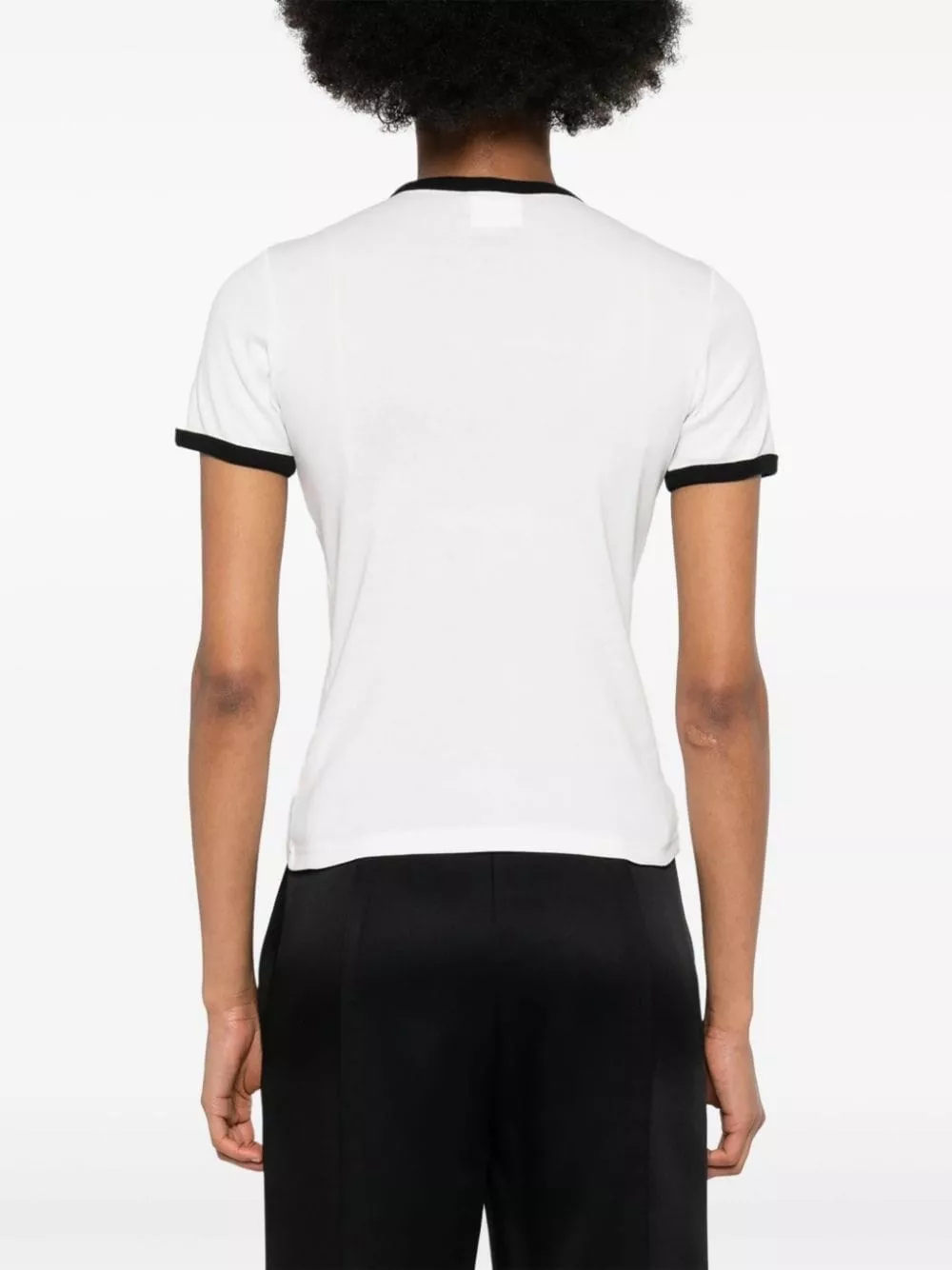 Courrèges T-shirt in cotone, view 2