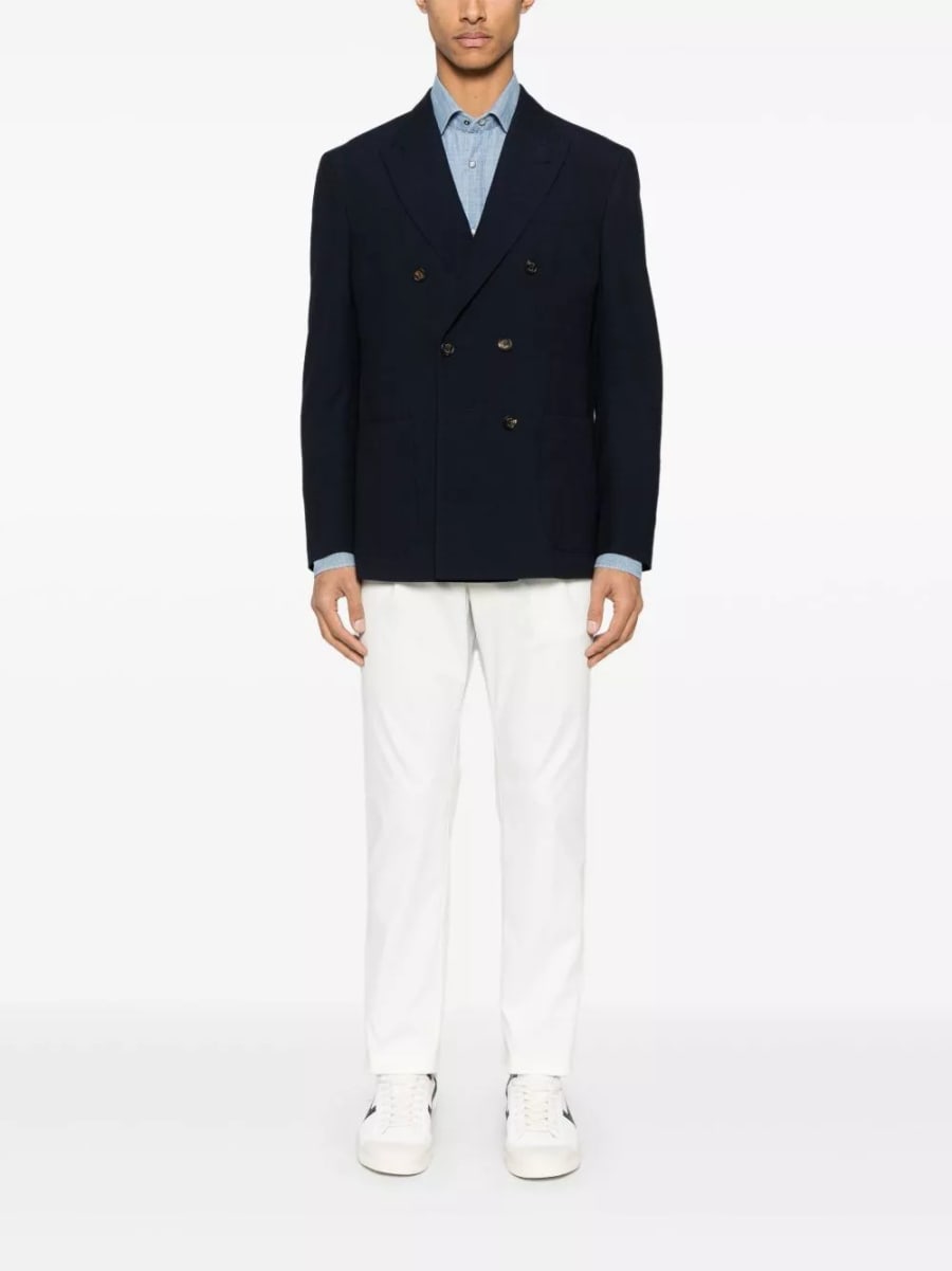 Herno Pantaloni in cotone, view 4