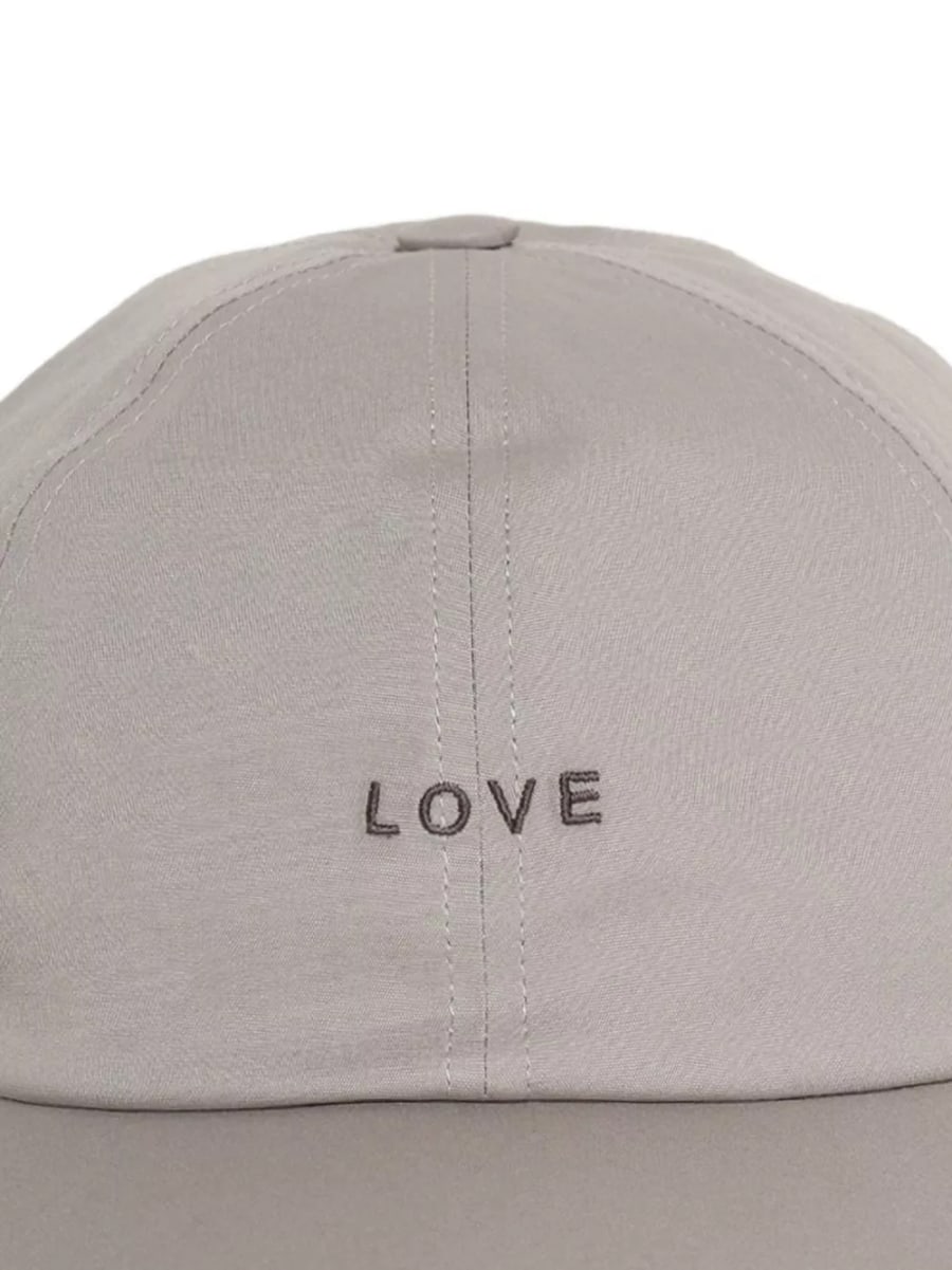 Rick Owens Cappellino da baseball ricamato, view 2