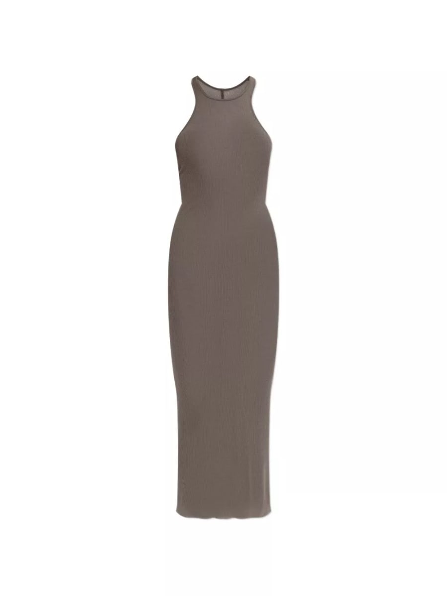 Rick Owens Abito midi a coste