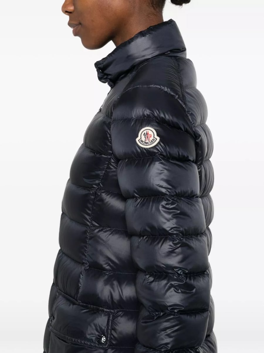 Moncler Giacca lunga in piuma Genet, view 2