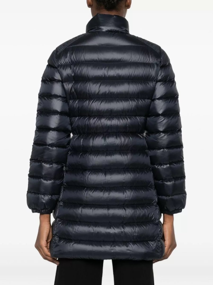 Moncler Giacca lunga in piuma Genet, view 3
