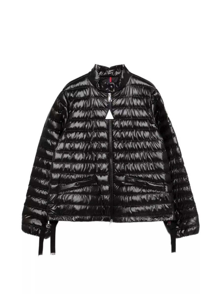Moncler Giacca corta in piuma Azalee