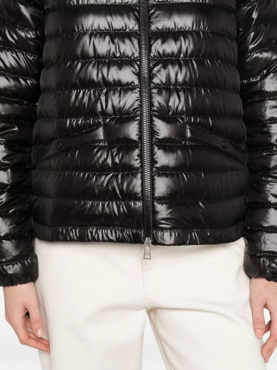 Moncler Giacca corta in piuma Azalee, view 4
