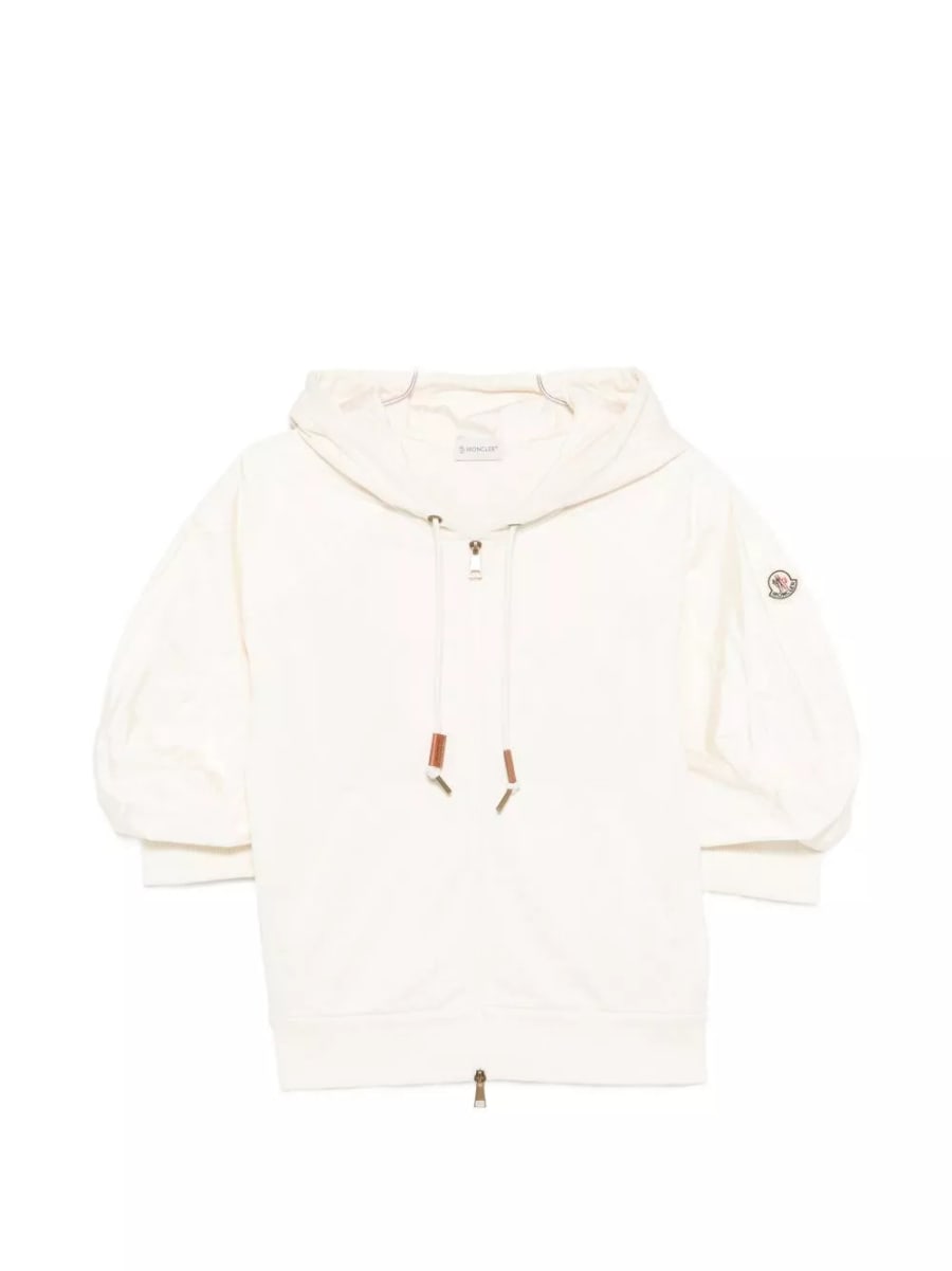 Moncler Cardigan con cappuccio