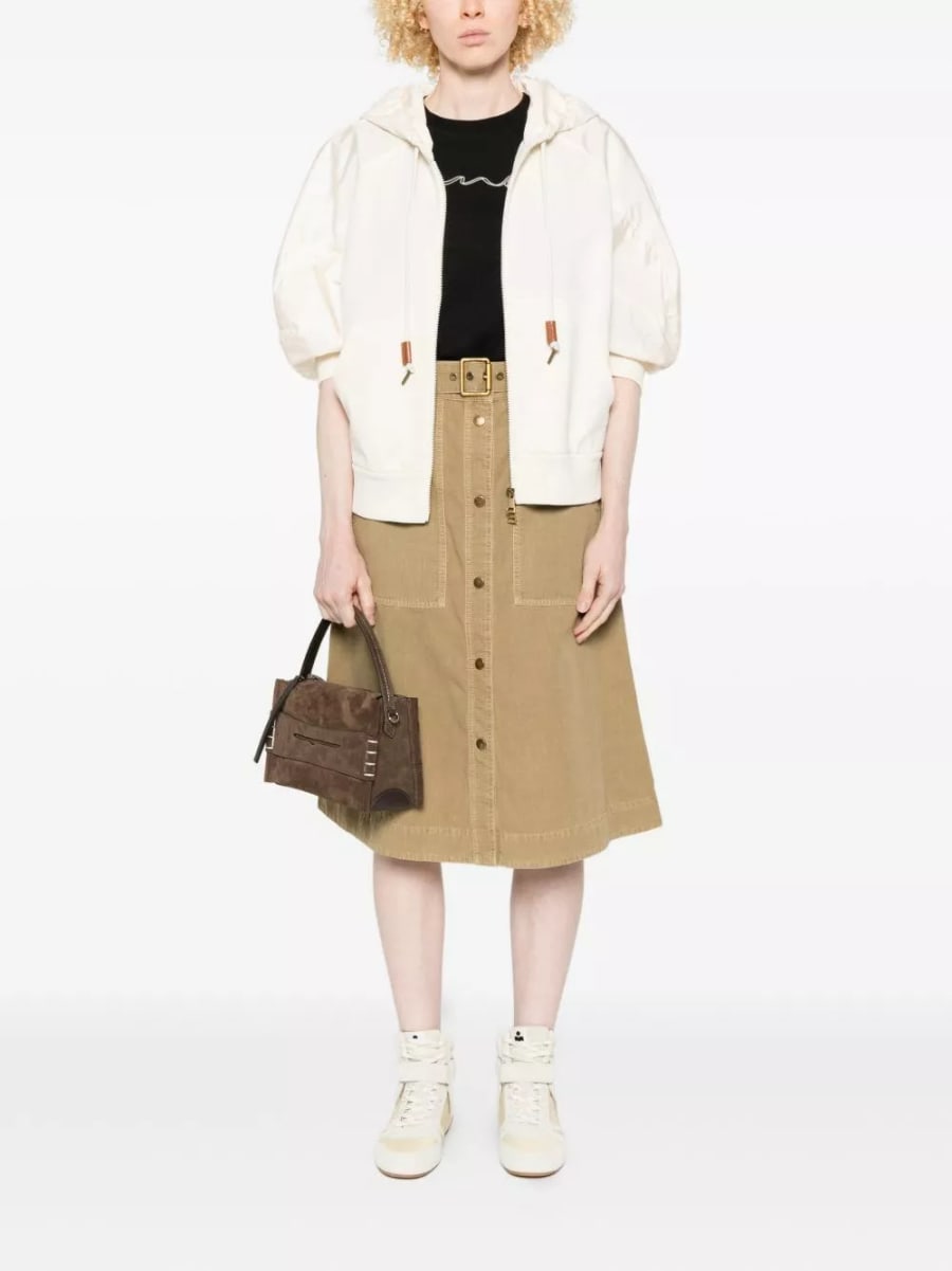 Moncler Cardigan con cappuccio, view 2