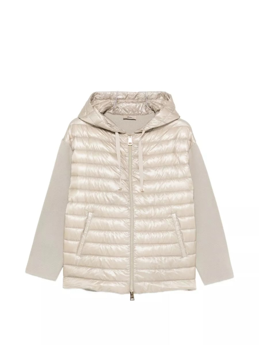 Herno Giacca in piuma di cotone e nylon
