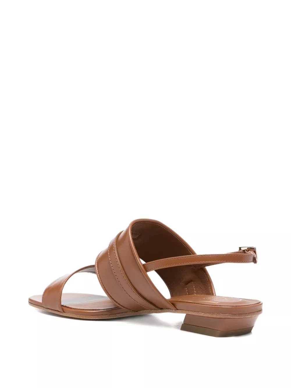 Roger Vivier Sandali in pelle con fibbia metallica, view 2