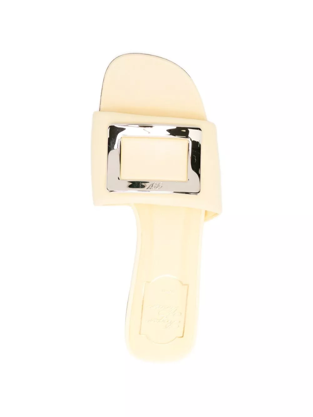 Roger Vivier Sandali piatti in pelle, view 2
