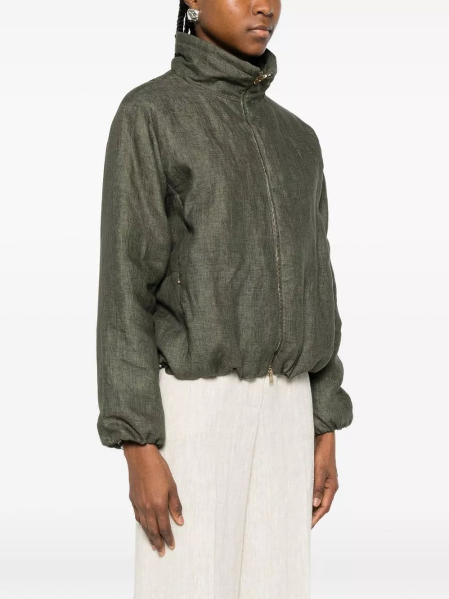 Herno Giacca blouson in nylon, view 4