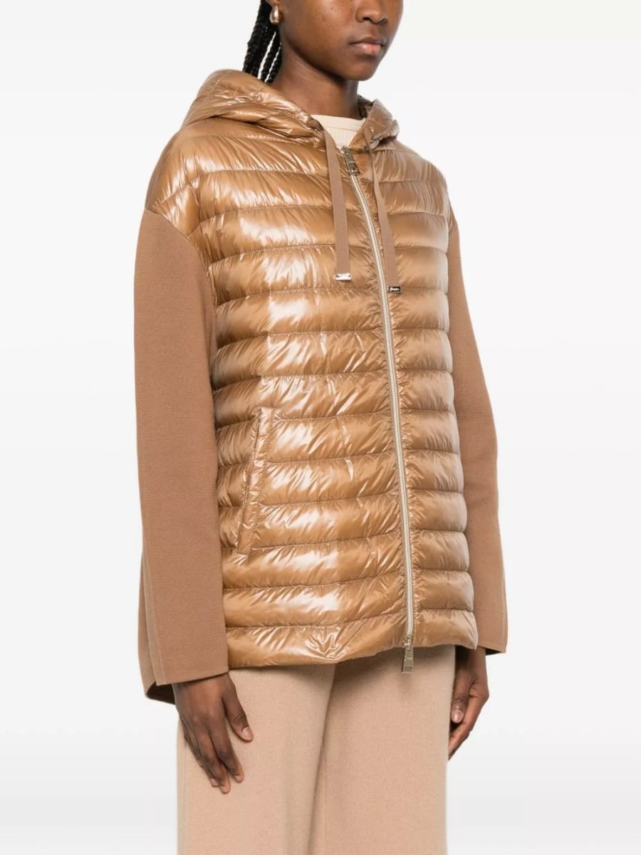 Herno Giacca in cotone e nylon imbottita, view 3