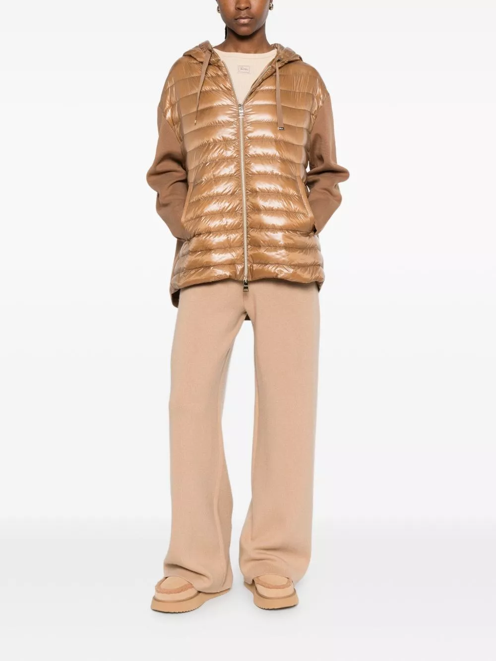 Herno Giacca in cotone e nylon imbottita, view 2