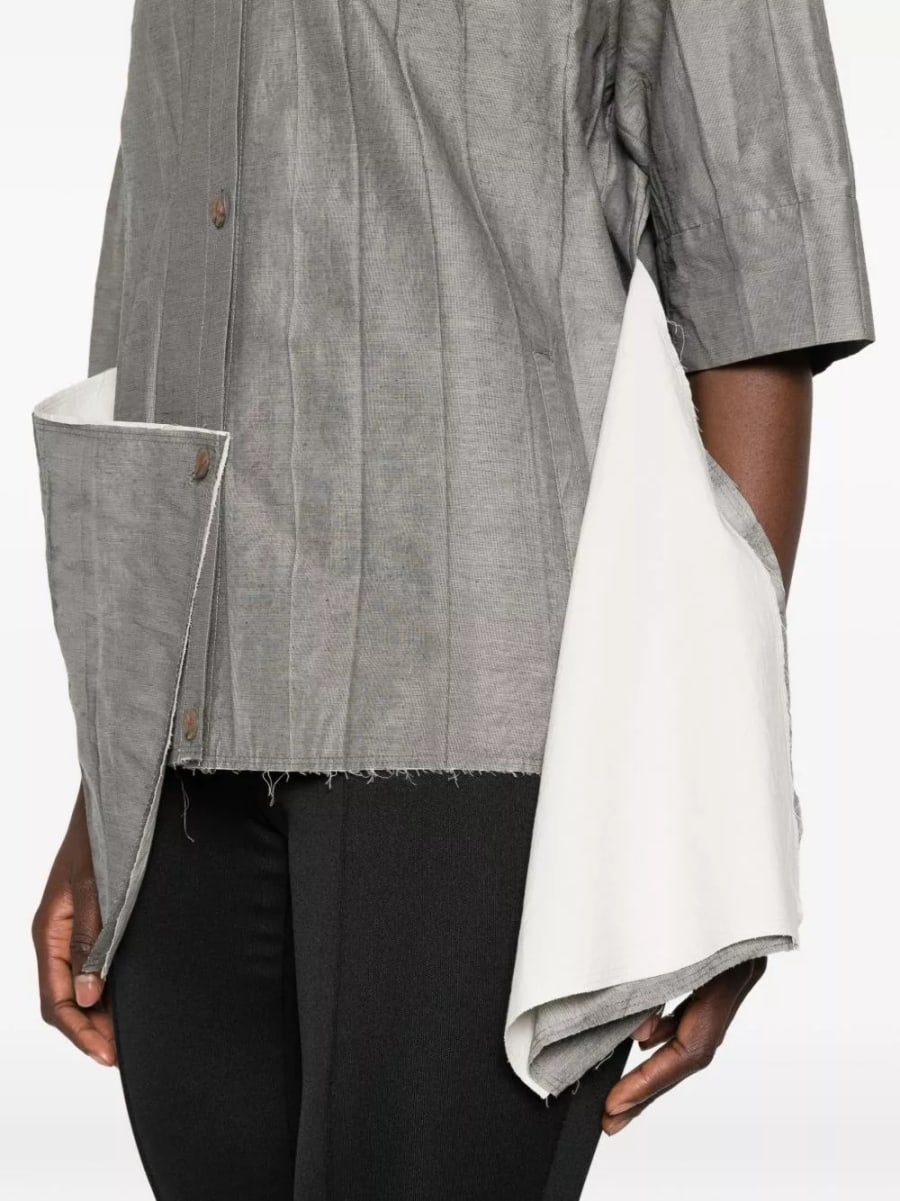 Soh Blusa in misto cotone, view 2
