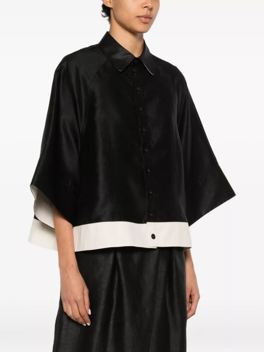 Soh Blusa in seta, view 2