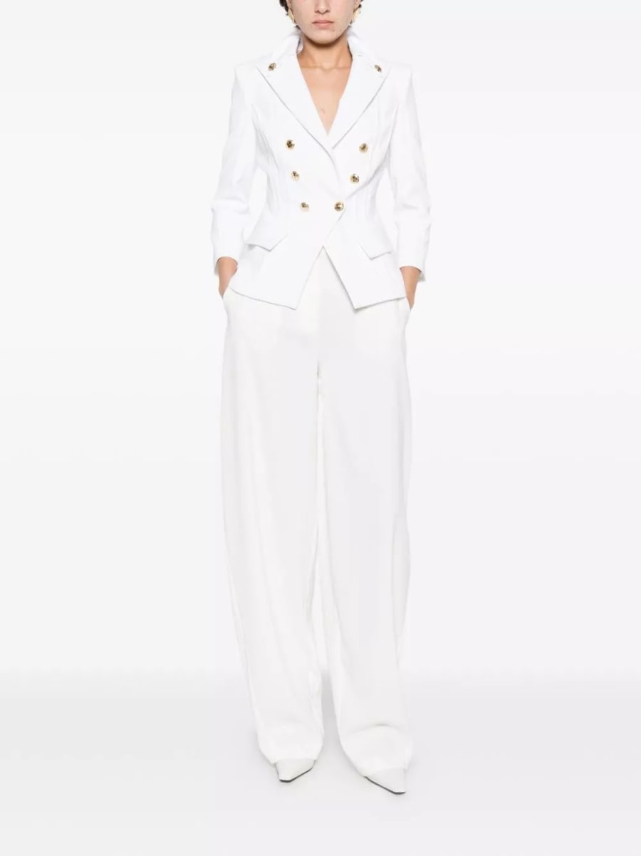 Elisabetta Franchi Pantaloni a gamba larga, view 2