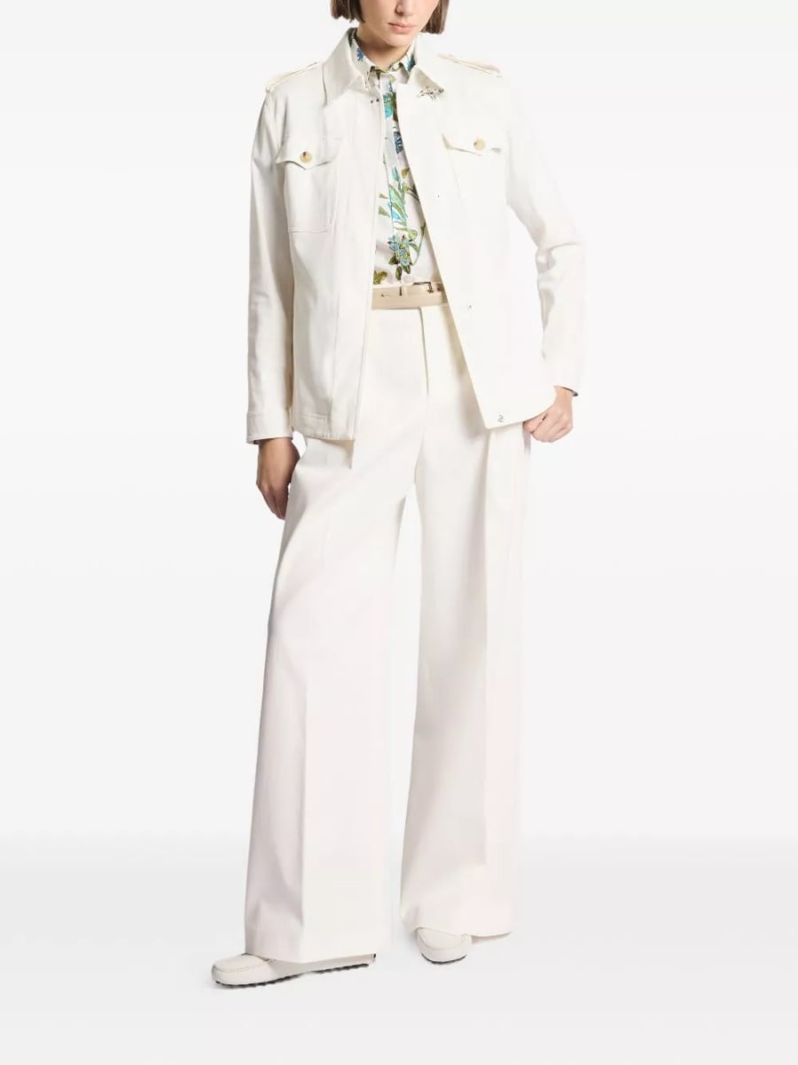 Fay Giacca camicia in cotone, view 2