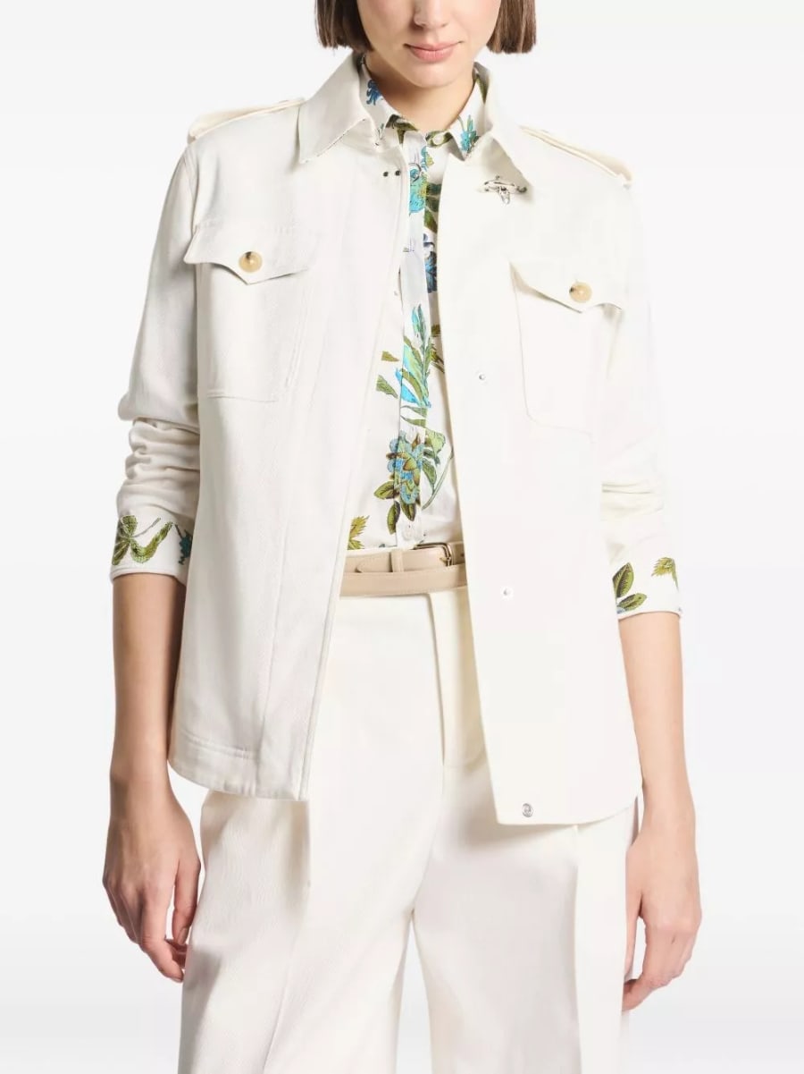 Fay Giacca camicia in cotone, view 3