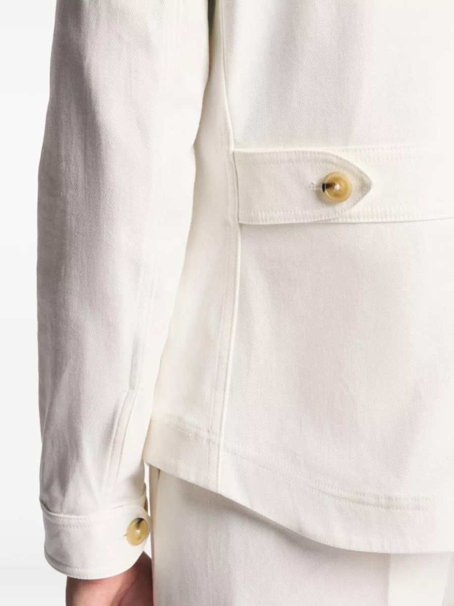 Fay Giacca camicia in cotone, view 4