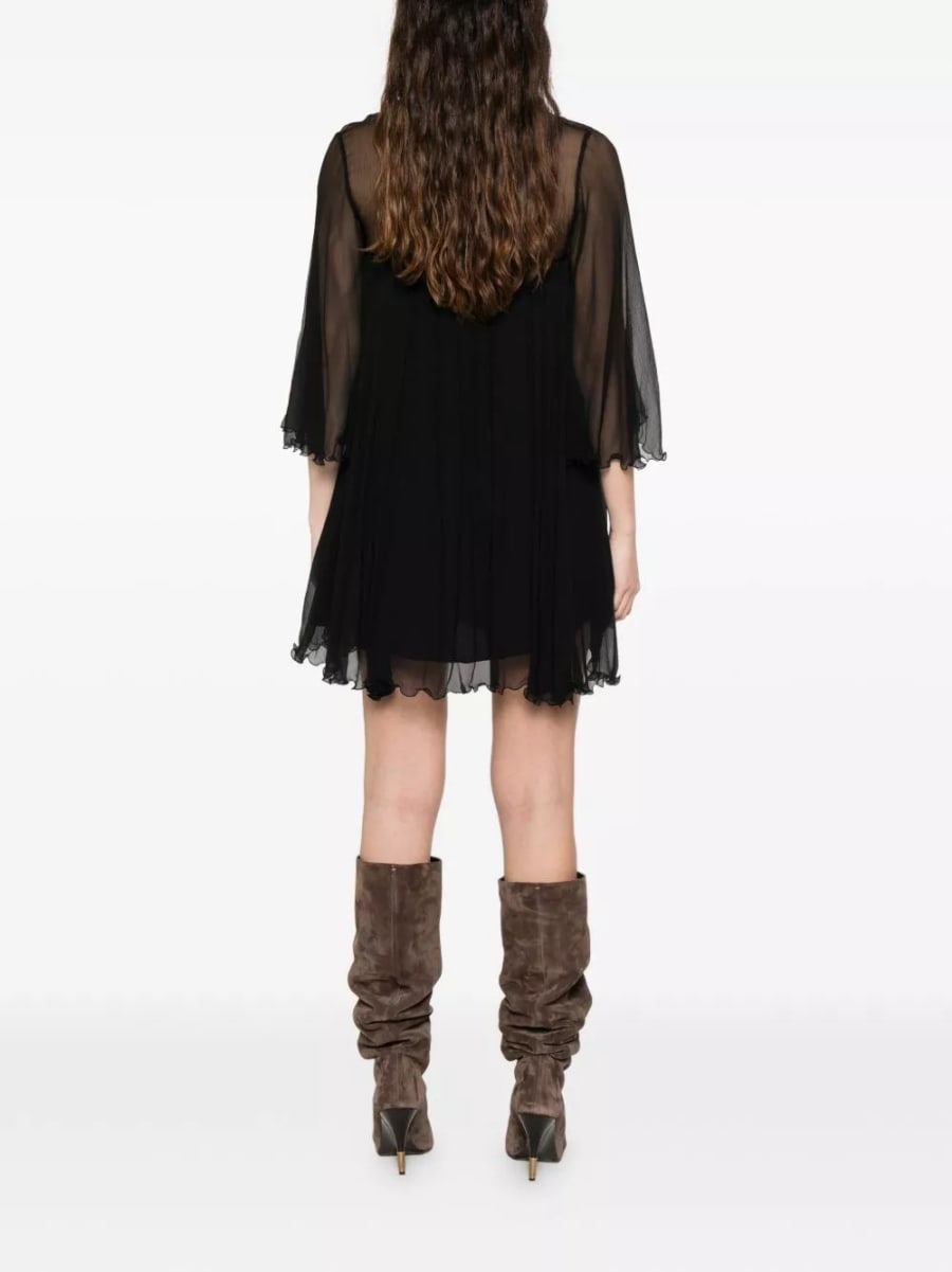 Chloé Abito mini in seta, view 4